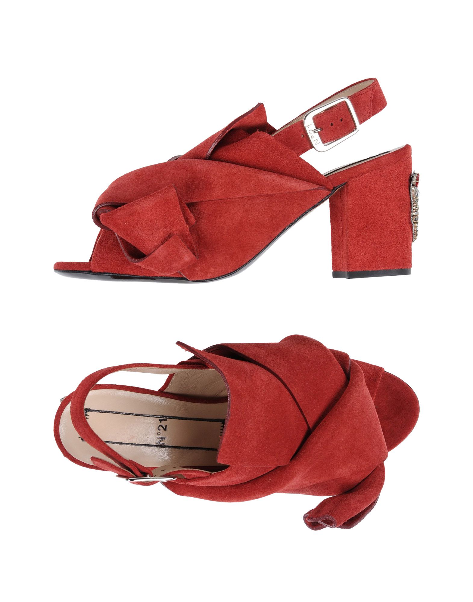 Rabatt Schuhe N° 21 Sandalen Damen 11446353KJ Rabatt Schuhe N° 21 Sandalen Damen 11446353KJ