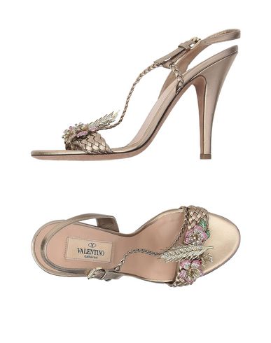 Casual salvaje Sandalia Valtino Garavani Mujer - Sandalias Valtino Garavani - 11447965XG Platino Casual salvaje Sandalia Valtino Garavani Mujer - Sandalias Valtino Garavani - 11447965XG Platino