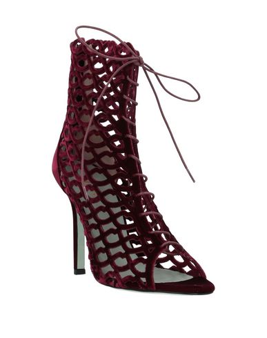 Giannico Ankle Boot In Maroon | ModeSens