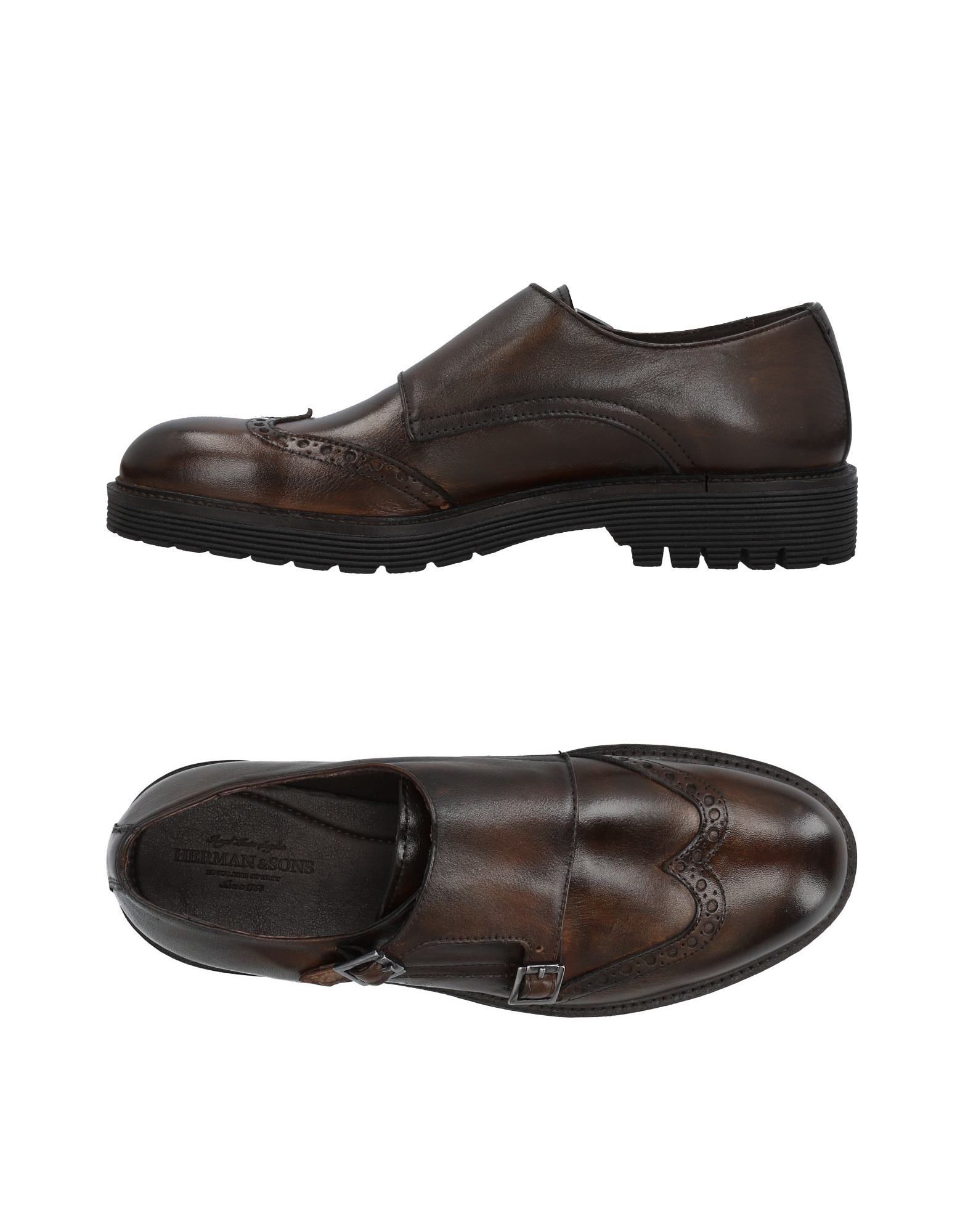Rabatt echte Schuhe Herman & Sons Mokassins Herren 11452834MK Rabatt echte Schuhe Herman & Sons Mokassins Herren 11452834MK