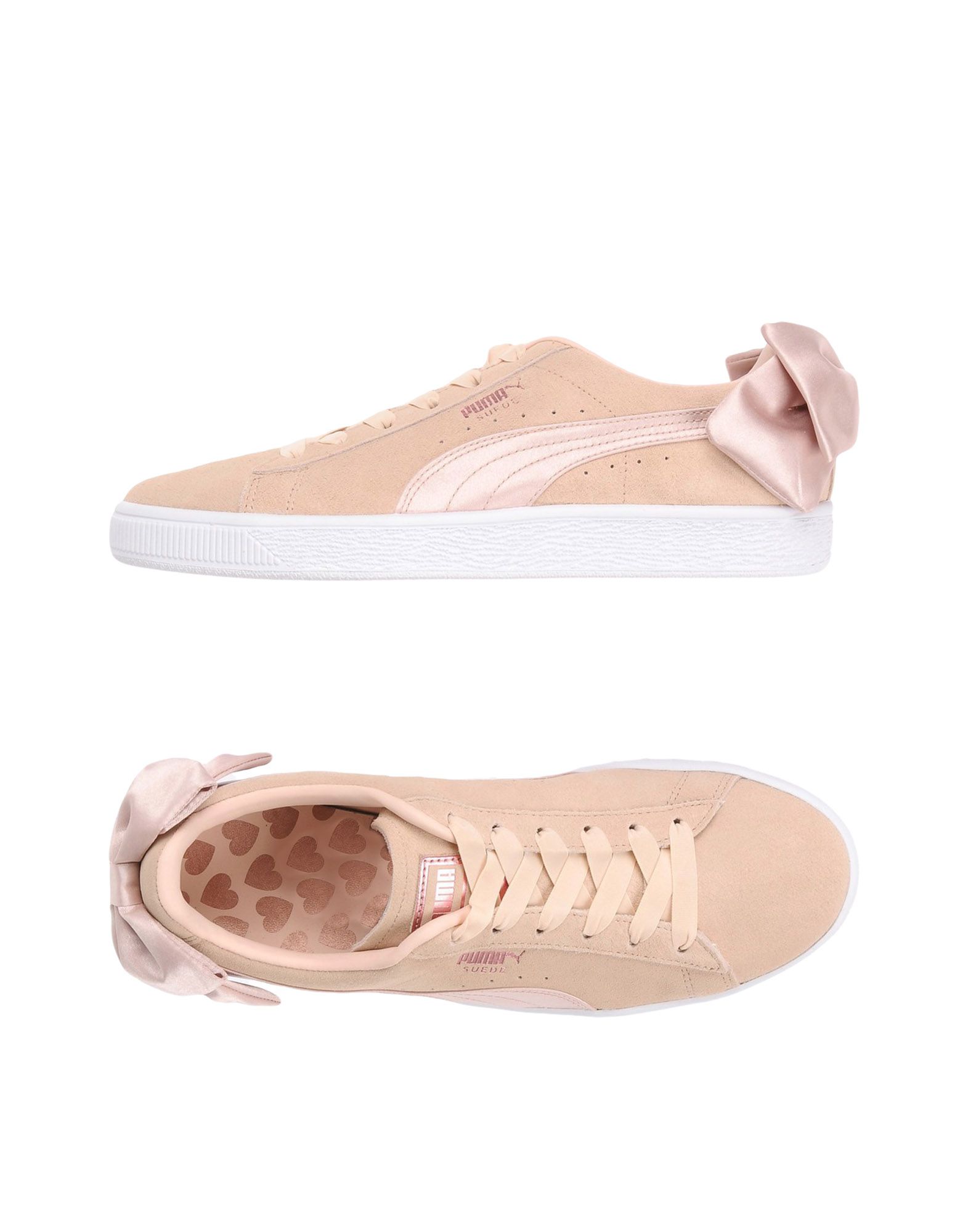 puma suede valentine bow