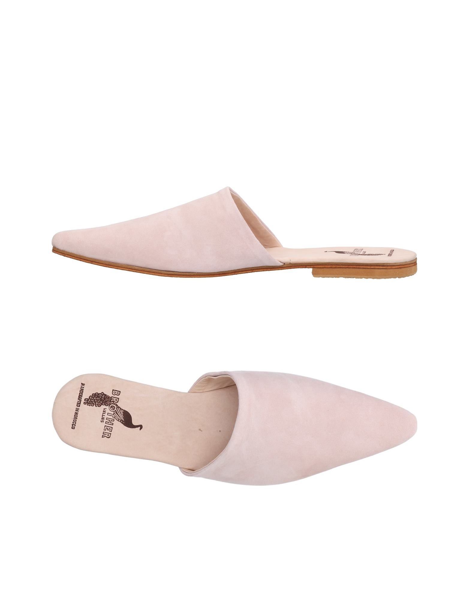 Mule Brother Vellies Donna - 11461493BI Mule Brother Vellies Donna - 11461493BI