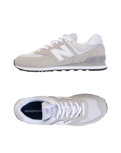 grey and white new balance 574