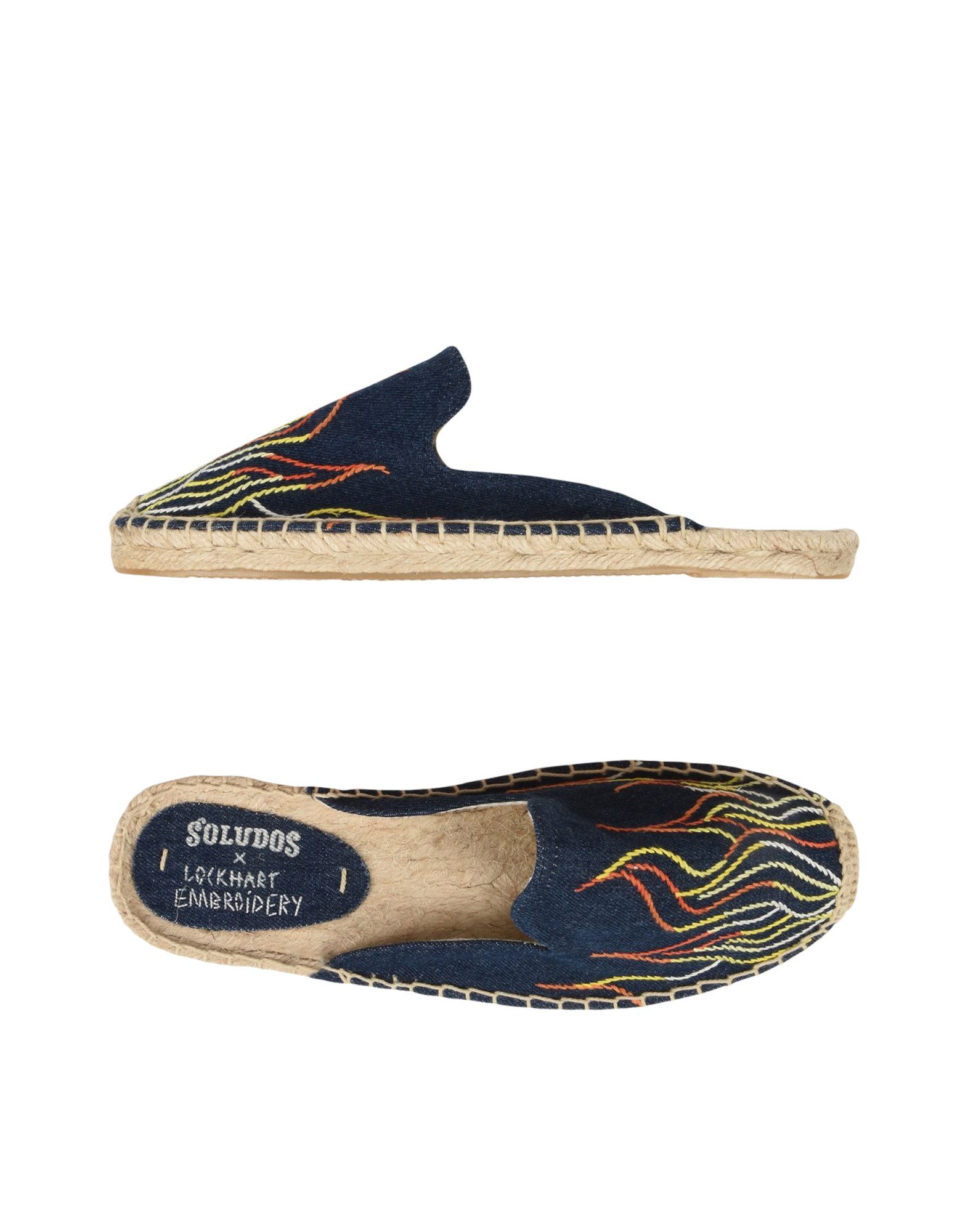 Soludos Stitched Flame Mules 11477844CT Neue Schuhe Soludos Stitched Flame Mules 11477844CT Neue Schuhe