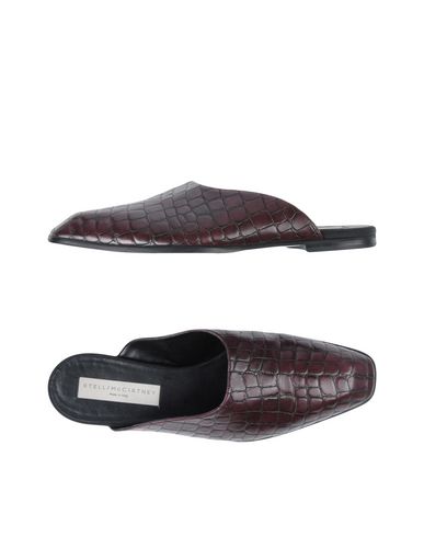Stella Mccartney Mules And Clogs In Maroon