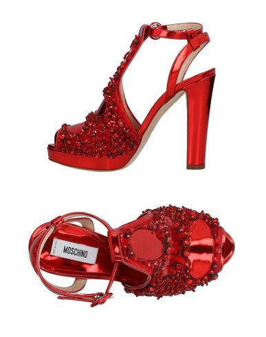 Casual salvaje Sandalia Moschino Mujer - Sandalias Moschino - 11485705SO Rojo Casual salvaje Sandalia Moschino Mujer - Sandalias Moschino - 11485705SO Rojo