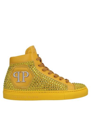 philipp plein yellow sneakers