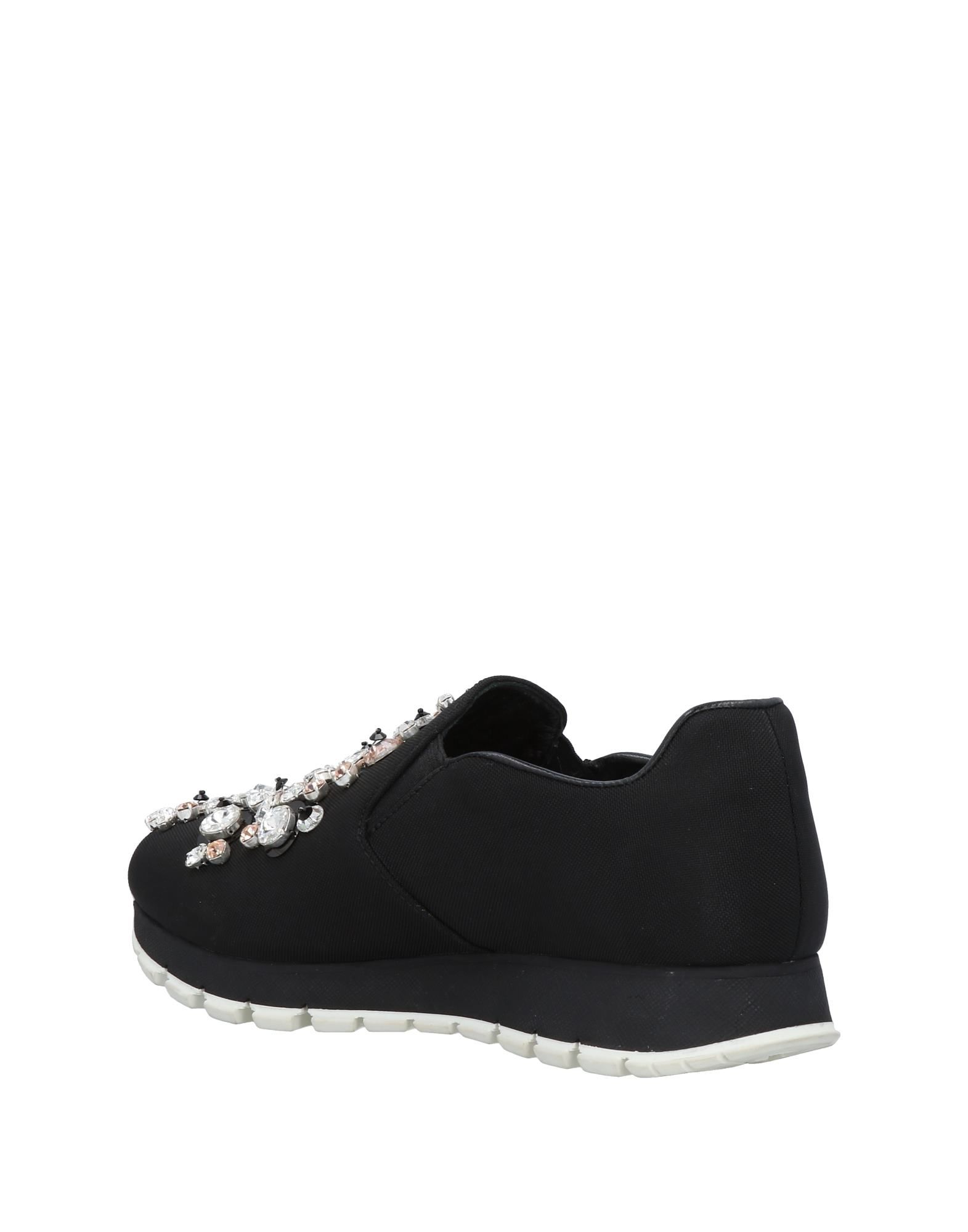 Cómodo y - bien parecido Zapatillas Prada Mujer - y Zapatillas Prada Negro 7e0901 Cómodo y - bien parecido Zapatillas Prada Mujer - y Zapatillas Prada Negro 7e0901