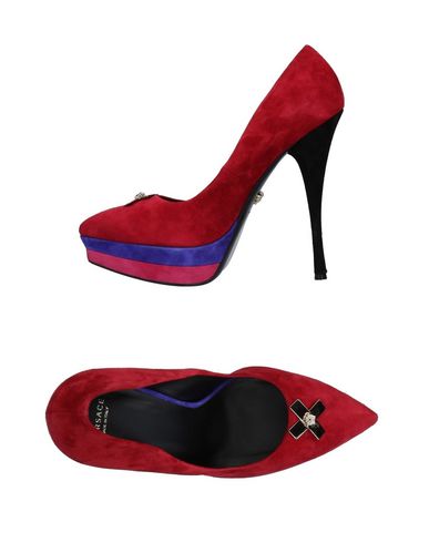 Descuento de la marca Zapato De Salón Versace Mujer - Salones Versace - 11488565QK Rojo Descuento de la marca Zapato De Salón Versace Mujer - Salones Versace - 11488565QK Rojo