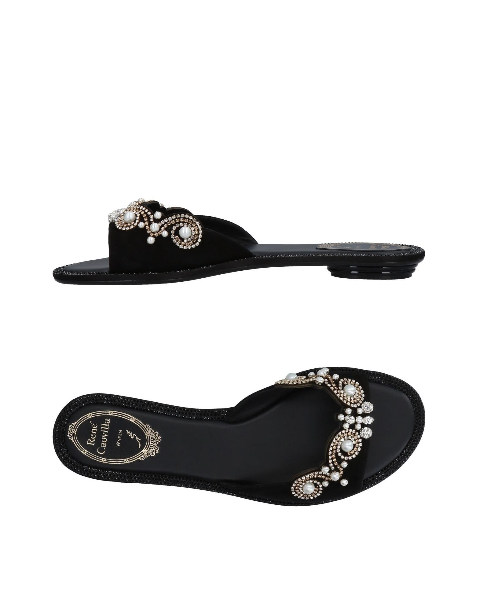 Infradito Rene' Caovilla Donna - 11490640NI Infradito Rene' Caovilla Donna - 11490640NI
