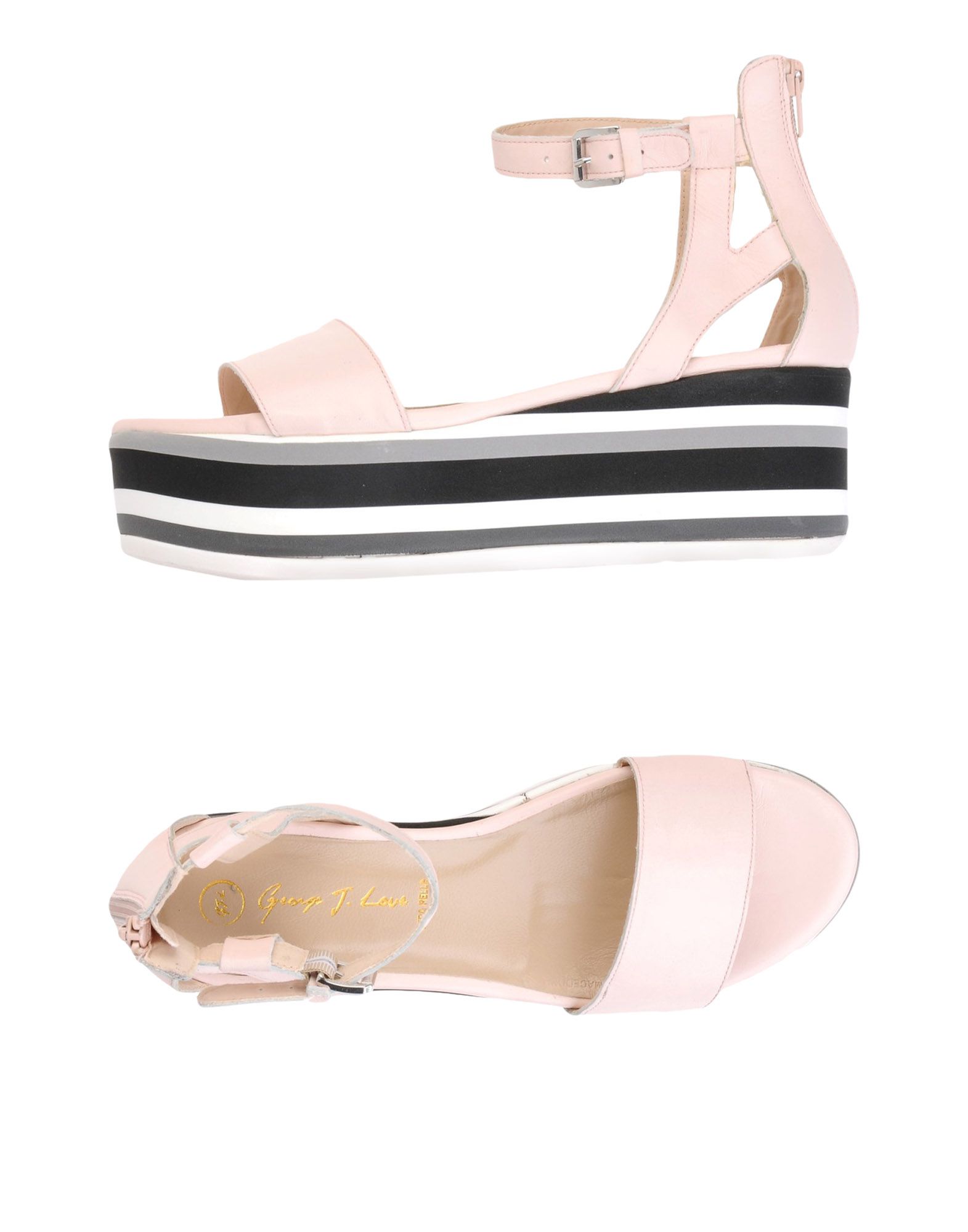 George J. Love Sandalen Damen 11491493ED Neue Schuhe George J. Love Sandalen Damen 11491493ED Neue Schuhe