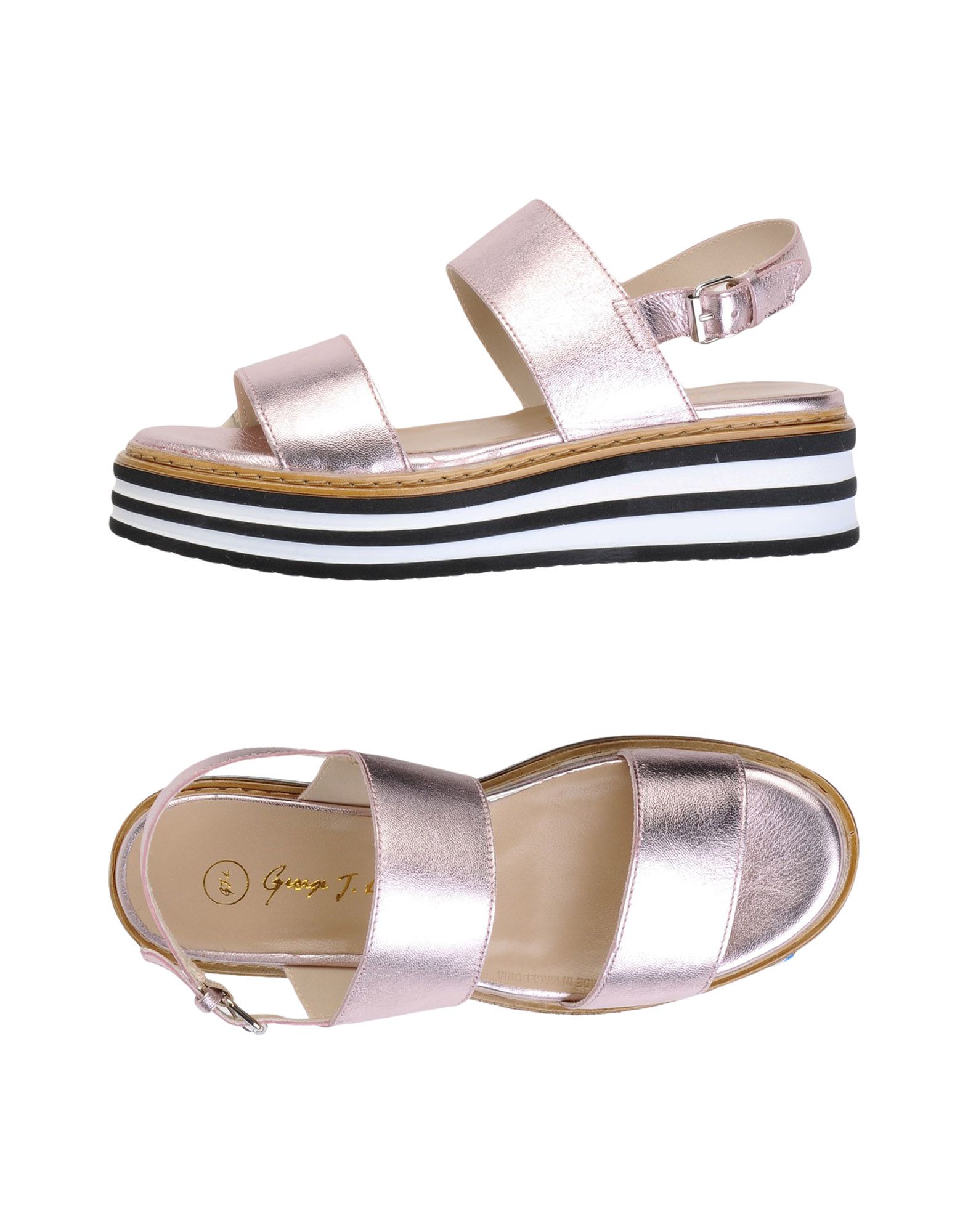 George J. Love Sandalen Damen 11491519WN Neue Schuhe George Schuhe J. Love Sandalen Damen 11491519WN Neue Schuhe George e49494