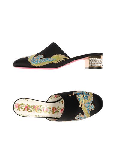 gucci marmont peep toe mule