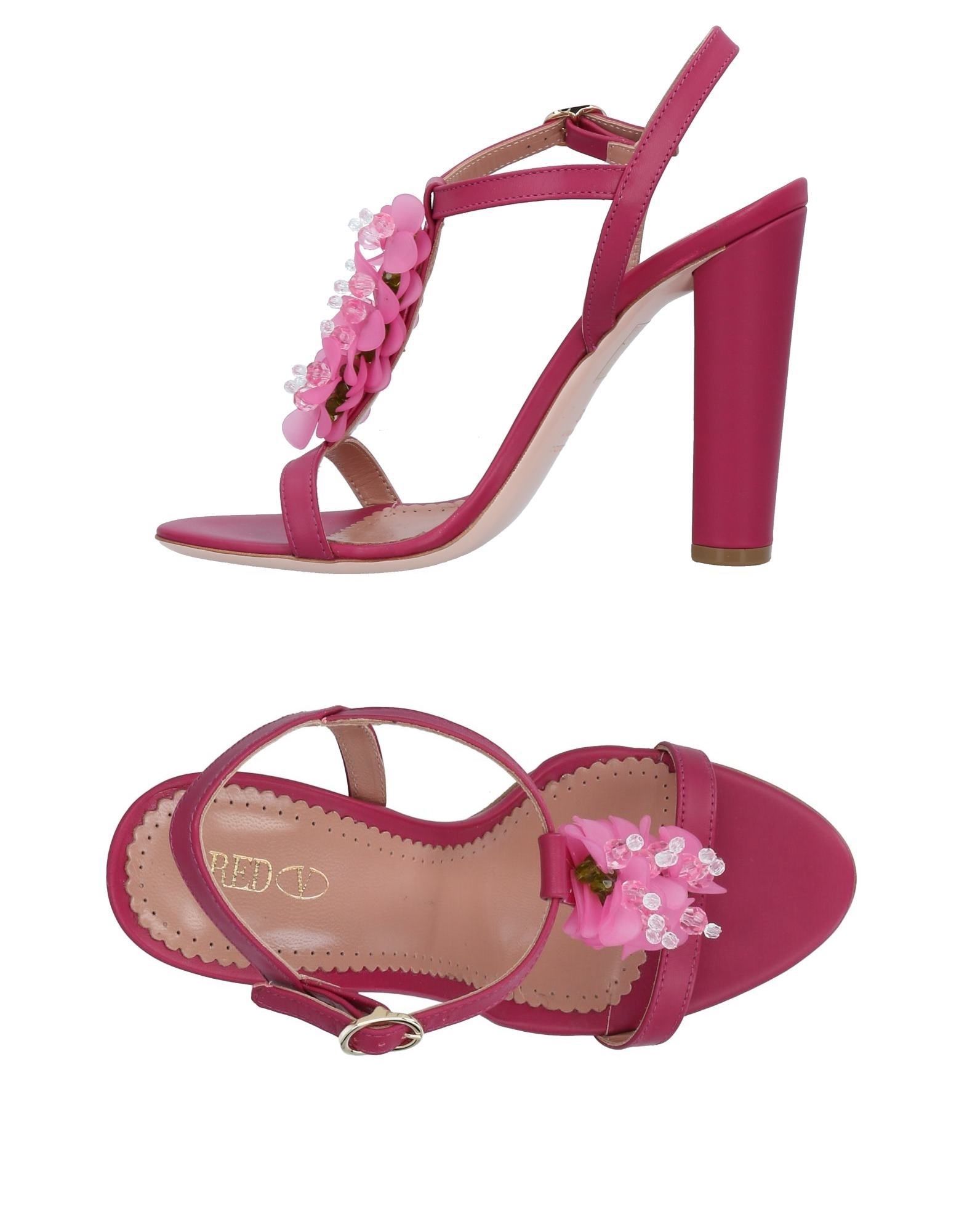 Moda Sandali Red(V) Donna - 11494495DJ Moda Sandali Red(V) Donna - 11494495DJ