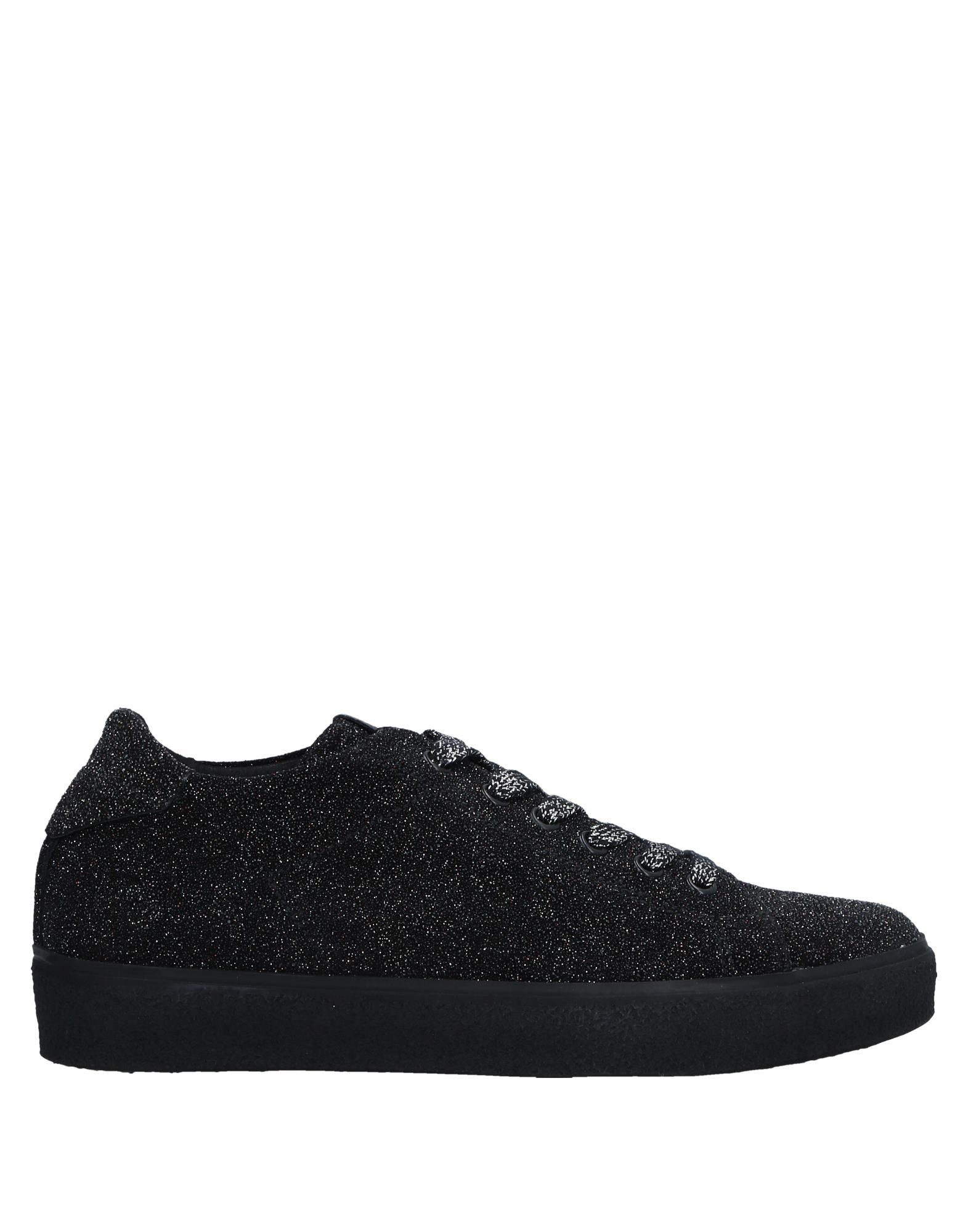 Baskets Leather Crown Femme - Baskets Leather Crown Noir Dédouanement saisonnier Baskets Leather Crown Femme - Baskets Leather Crown Noir Dédouanement saisonnier
