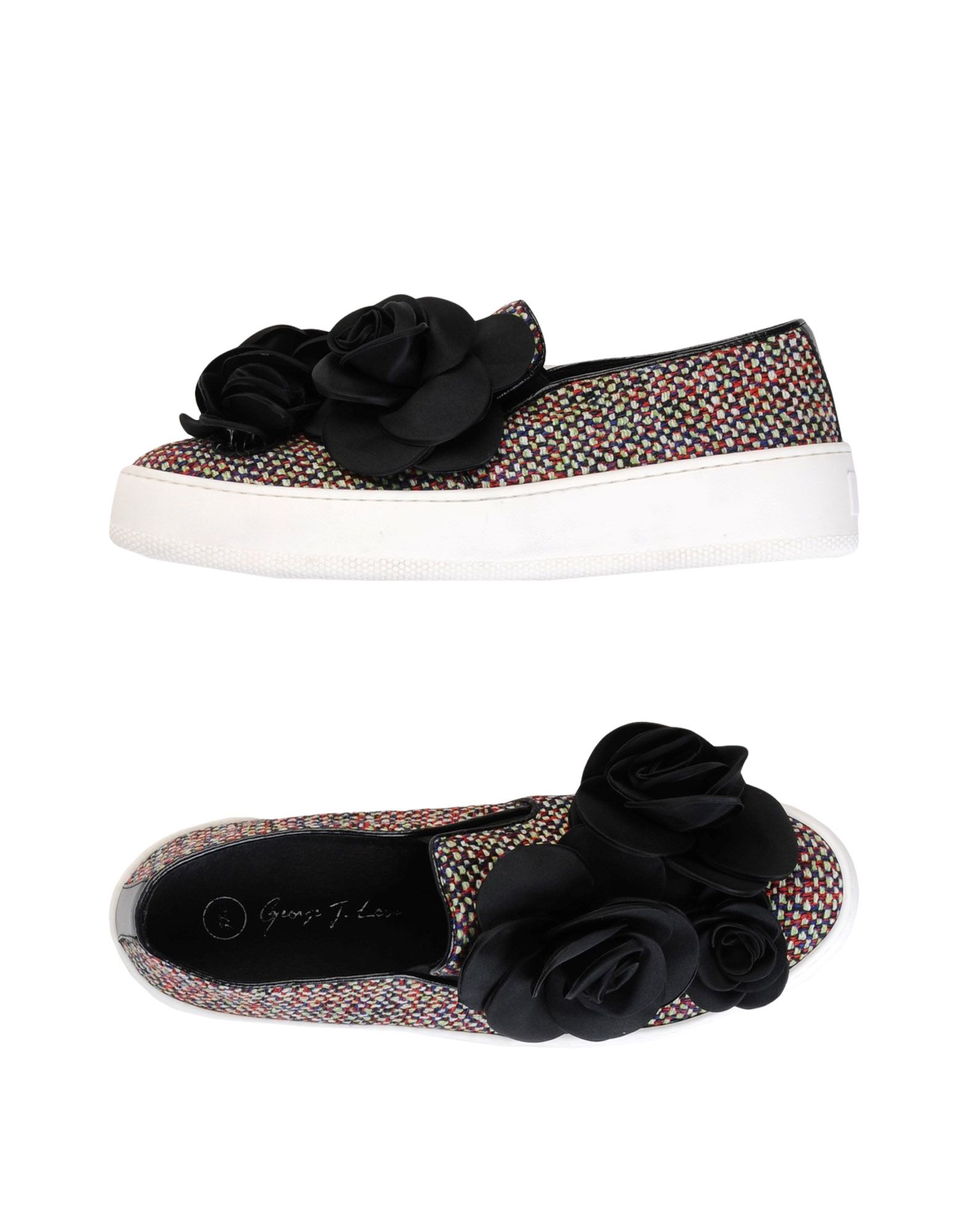 Baskets George J. Love Femme - Baskets George J. Love Rouge Chaussures casual sauvages Baskets George J. Love Femme - Baskets George J. Love Rouge Chaussures casual sauvages