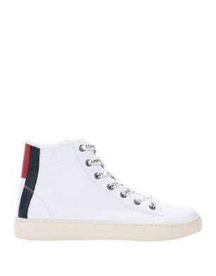 tommy jeans leather sneaker