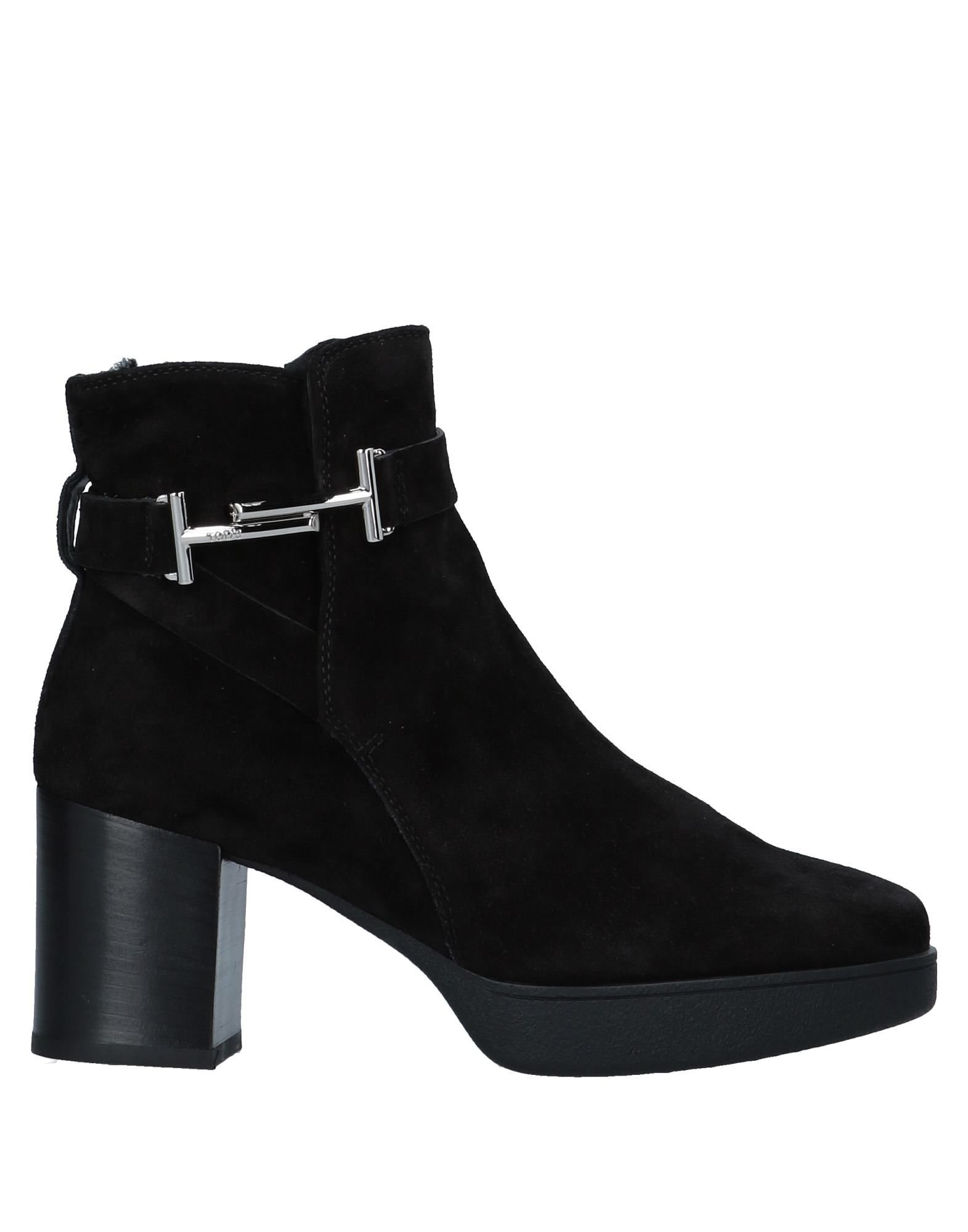 Bottine Tod's Femme - Bottines Tod's Noir Chaussures casual sauvages Bottine Tod's Femme - Bottines Tod's Noir Chaussures casual sauvages