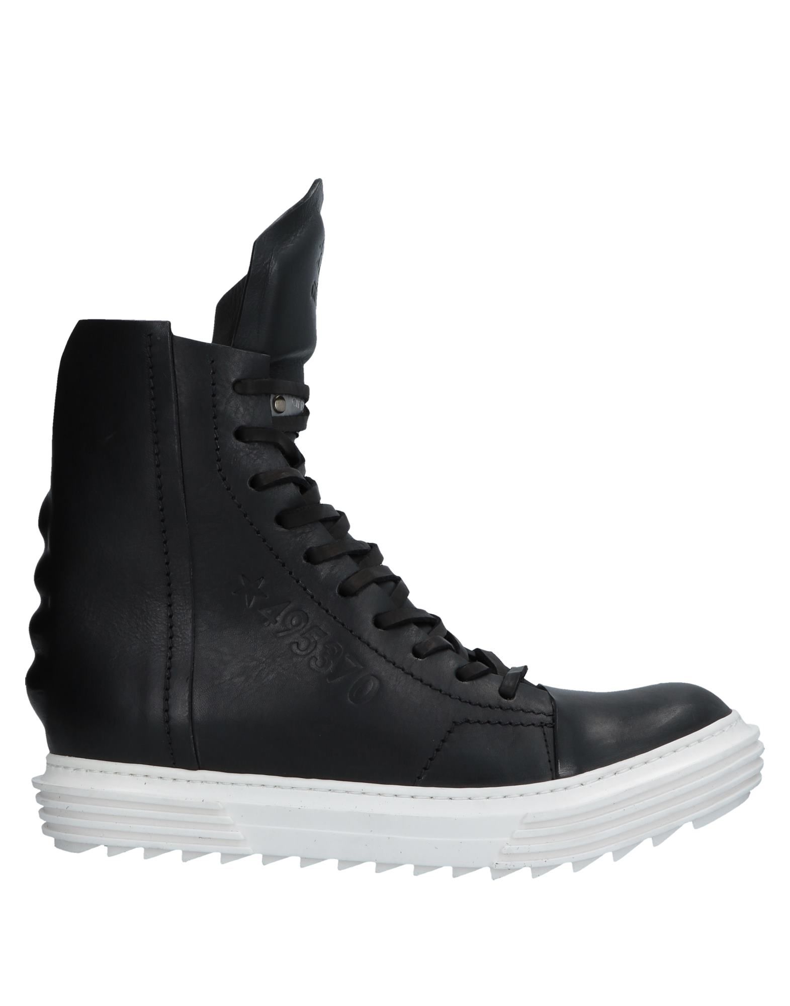 artselab black leather trainers