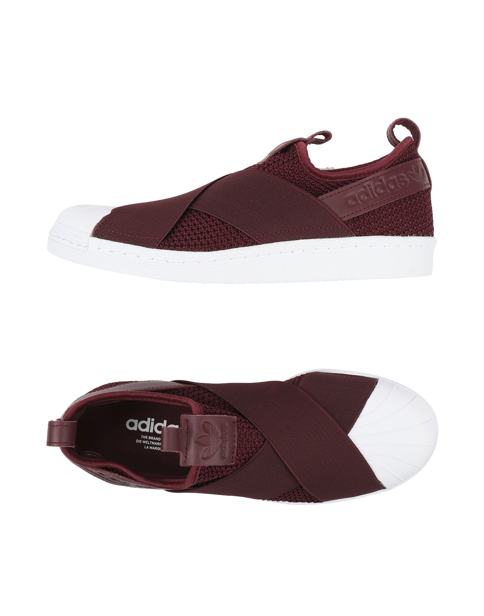 adidas superstar slip on bordeaux