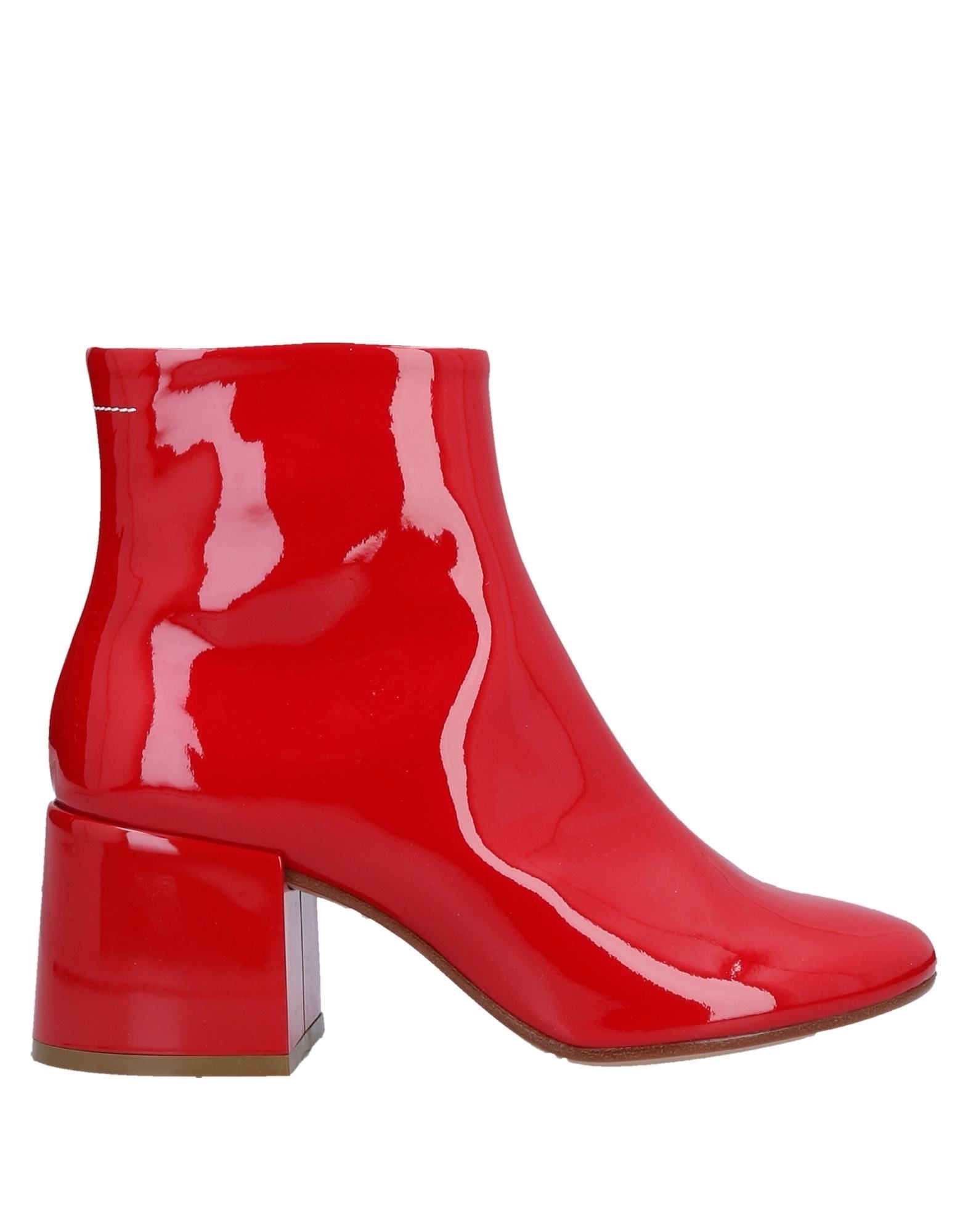 maison margiela red boots