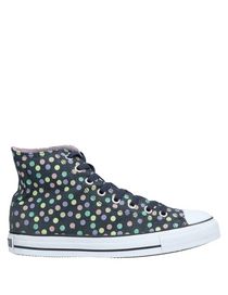 converse mujer lunares