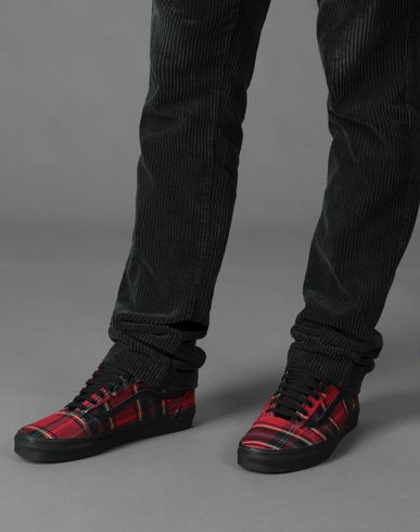 vans old skool plaid mix