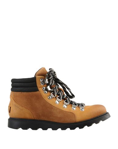 sorel women's ainsley round toe leather hiking boots