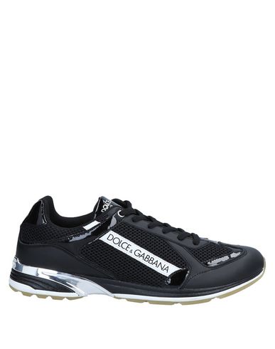 dolce and gabbana sneakers black and white