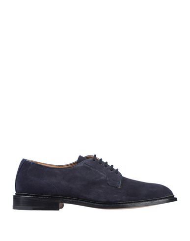 Tricker's Lace-up Shoes In Dark Blue