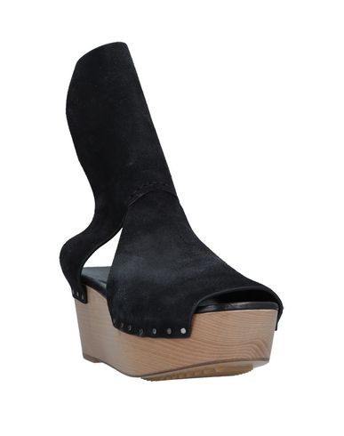 rick owens clog sandals