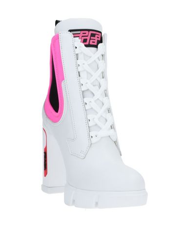 prada boots pink