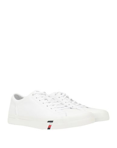 tommy hilfiger corporate leather low sneaker