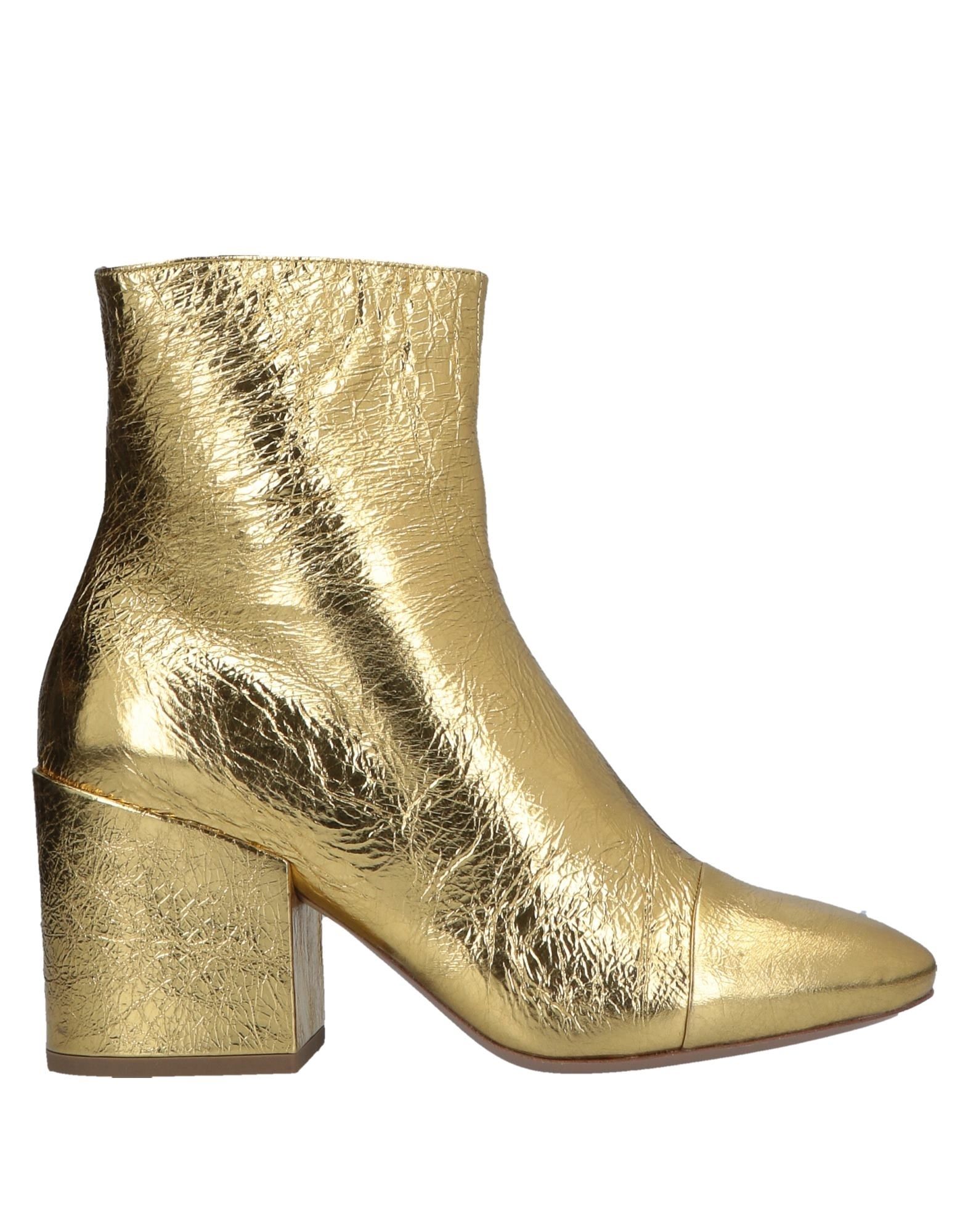 dries van noten gold boots