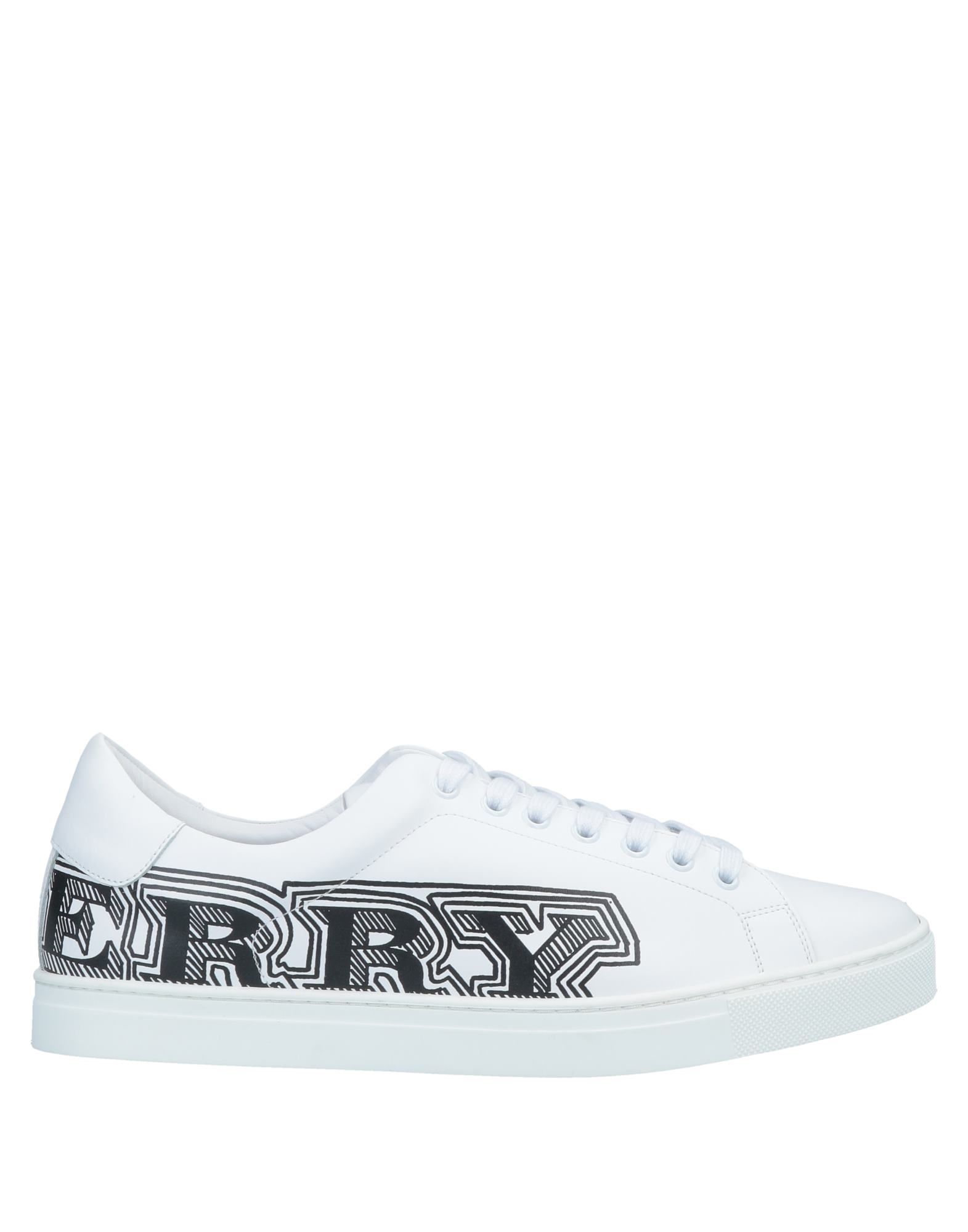 white burberry sneakers