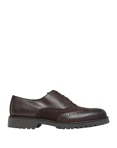 Pollini Laced Shoes In Dark Brown | ModeSens