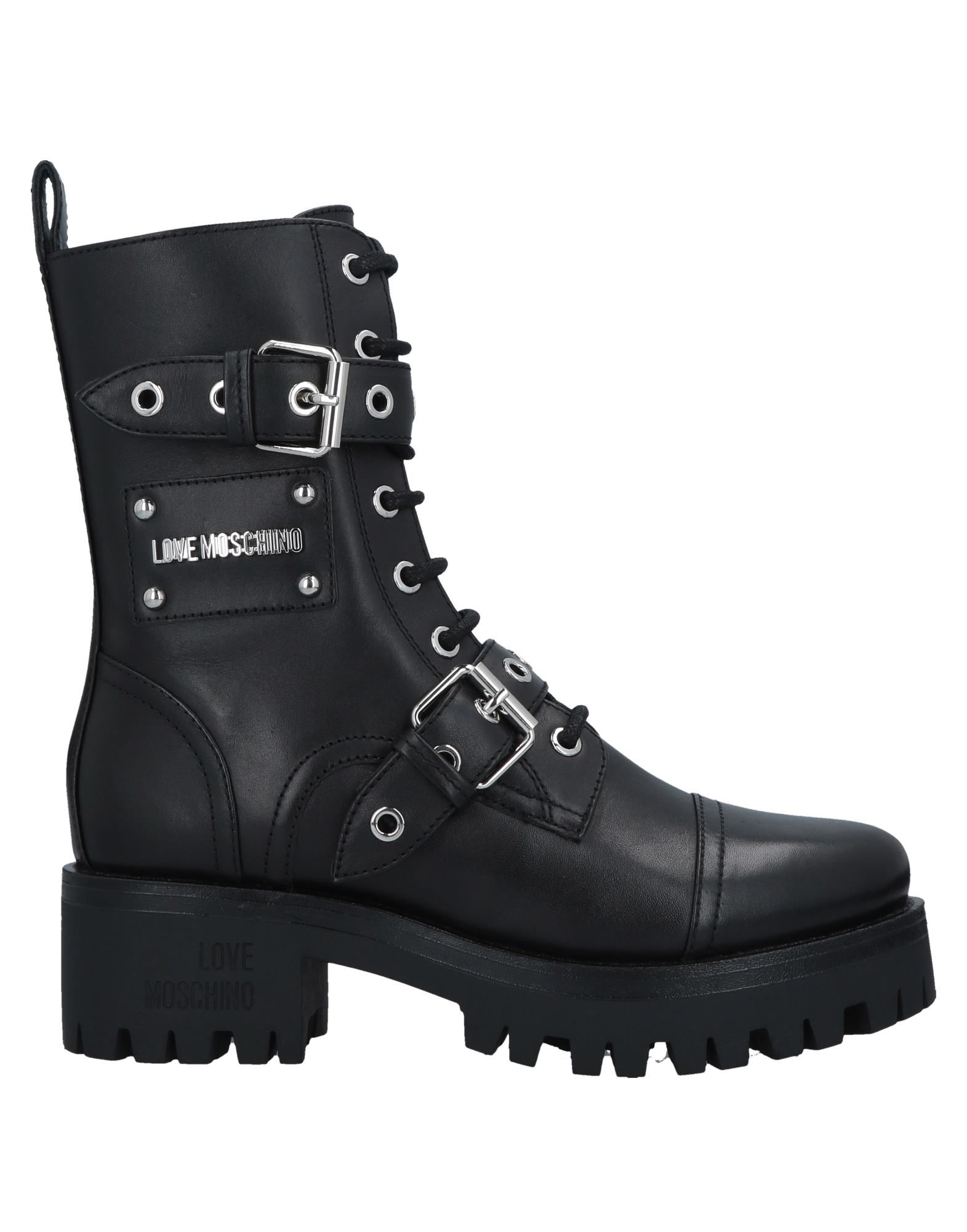 moschino platform boots