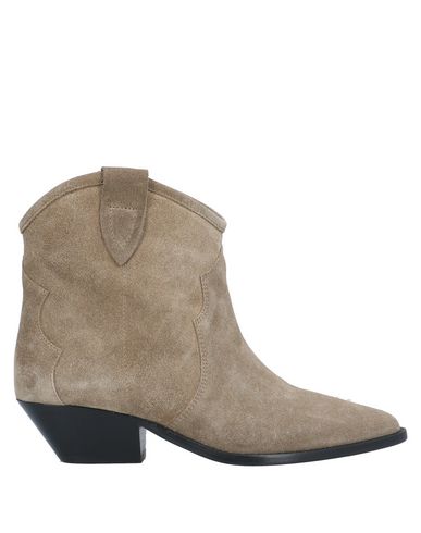 Isabel Marant Ankle Boot In Military Green