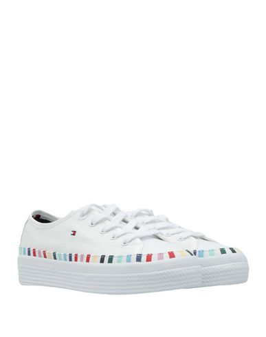 tommy hilfiger rainbow flatform sneaker