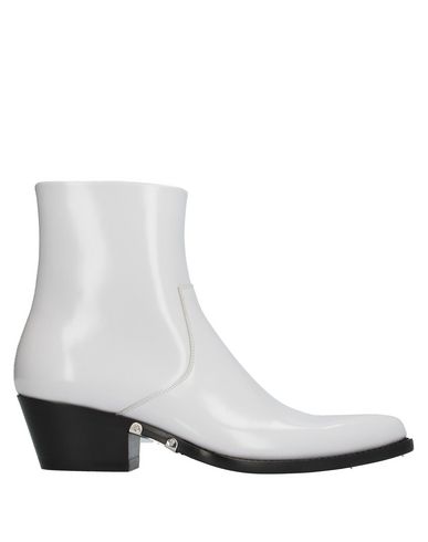 calvin klein white boots
