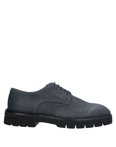 Alberto Guardiani Laced Shoes In Steel Grey