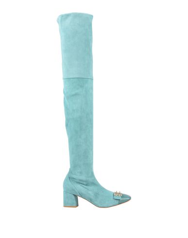 Elisabetta Franchi Boots In Sky Blue