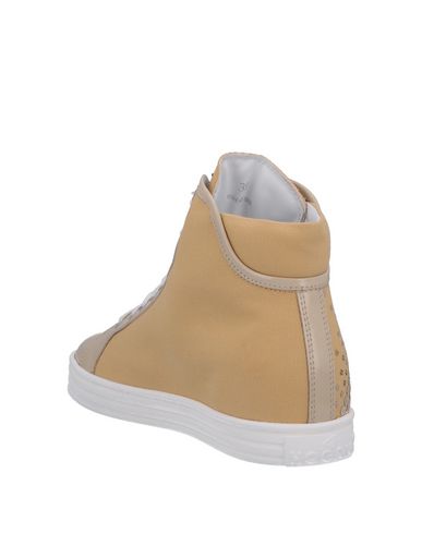 Hogan Rebel Sneakers In Beige