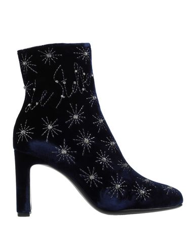 Lola Cruz Ankle Boot In Dark Blue | ModeSens