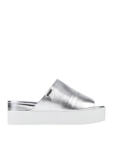 dkny sandals silver