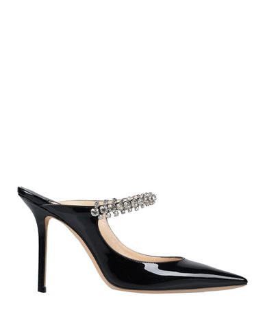 Click to view more detailed imagery on our partner's website Jimmy Choo Bing Crystal Mules In Black