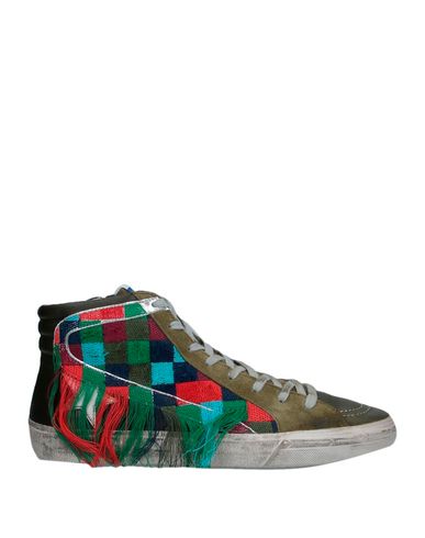 golden goose tartan sneakers