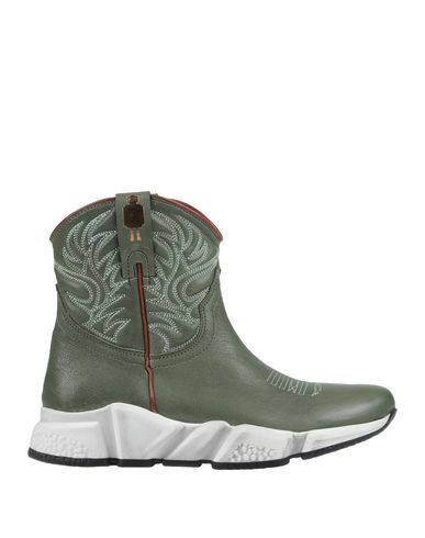 Texas Robot Ankle Boot In Green