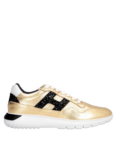 Hogan Sneakers In Gold