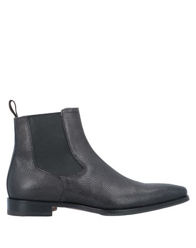 Santoni Boots In Steel Grey | ModeSens